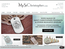 Tablet Screenshot of mystchristopher.com